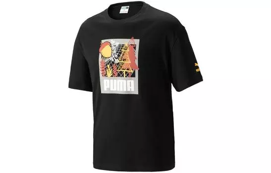 Мужская футболка Puma, цвет Black