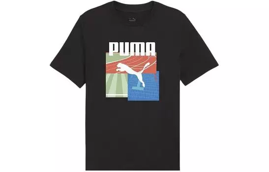 Мужская футболка Puma, цвет Black