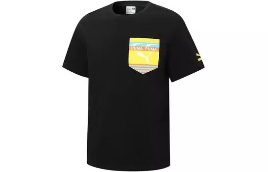 Мужская футболка Puma, цвет Black
