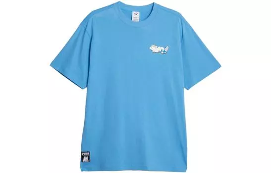 Мужская футболка Puma, цвет Blue