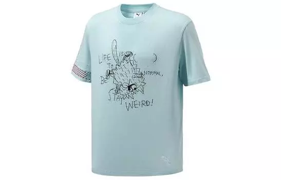 Мужская футболка Puma, цвет Blue