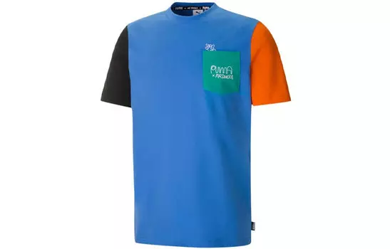Мужская футболка Puma, цвет Blue