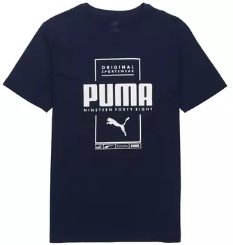 Мужская футболка Puma, цвет Blue