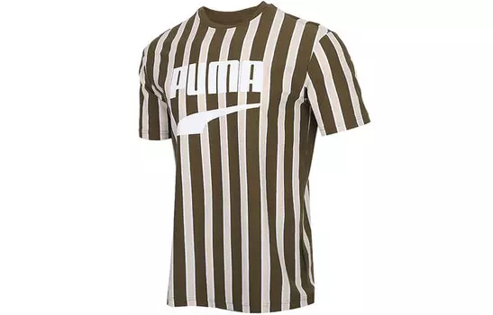 Мужская футболка Puma, цвет Brown