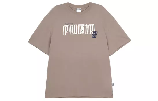 Мужская футболка Puma, цвет Brown