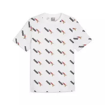 Мужская футболка PUMA ESS+ LOVE WINS AOP, белый