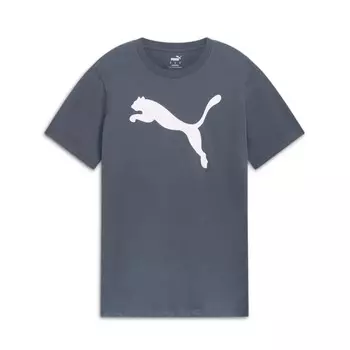 Мужская футболка PUMA Essentials Big Cat, цвет Galactic Gray
