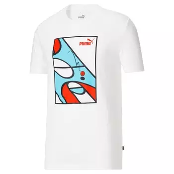 Мужская футболка PUMA Hoops Court, белый