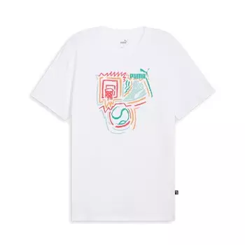 Мужская футболка PUMA Year of Sports, белый