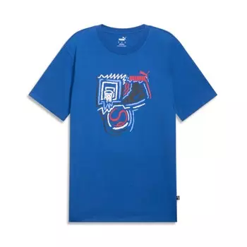 Мужская футболка PUMA Year of Sports, цвет Cobalt Glaze