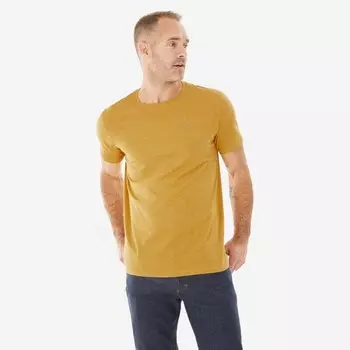 Мужская футболка Quechua, цвет ocre miel