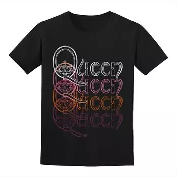Мужская футболка Queen Licensed Character, черный