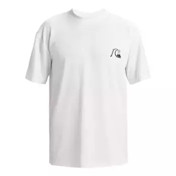 Мужская футболка Quiksilver DNA Bubble Logo, белый