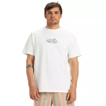 Мужская футболка Quiksilver Nd Nature Magic, белый