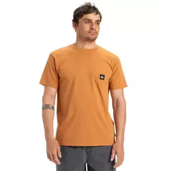Мужская футболка Quiksilver Salt Water, коричневый