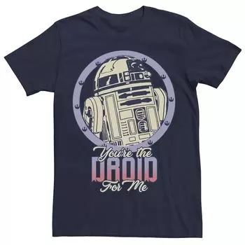 Мужская футболка R2-D2 Droid For Me ко Дню святого Валентина Star Wars
