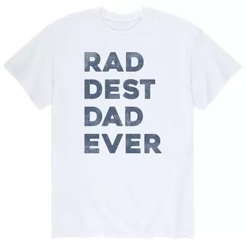Мужская футболка Raddest Dad Licensed Character, белый