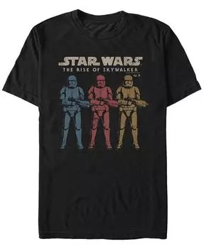Мужская футболка Rainbow Troopers «Звёздные войны. Эпизод IX: Восхождение Скайуокера» Fifth Sun, черный