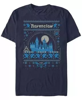 Мужская футболка Ravenclaw Sweater с короткими рукавами и круглым вырезом Fifth Sun, синий