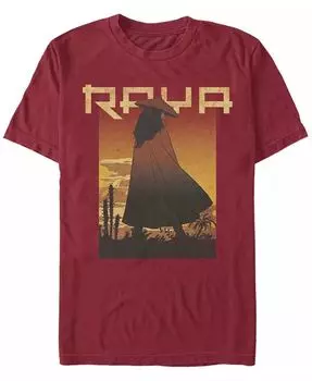 Мужская футболка Raya Desert с коротким рукавом и круглым вырезом Fifth Sun, красный
