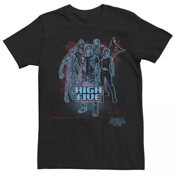 Мужская футболка Ready Player One The High Five с пиксельным плакатом Licensed Character