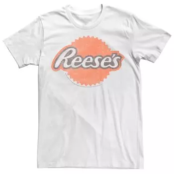 Мужская футболка Reeses с выцветшим шоколадным логотипом Licensed Character