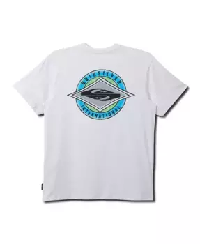 Мужская футболка Reflect с коротким рукавом Quiksilver, белый