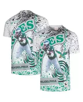 Мужская футболка Reggie White White Philadelphia Eagles с именем и номером игрока в отставке Mitchell & Ness, белый