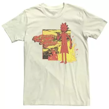 Мужская футболка Rick & Morty I Always Slay Queen Licensed Character