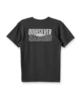 Мужская футболка Ride Side Up Quiksilver, черный