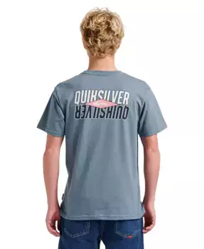 Мужская футболка Ride Side Up Quiksilver, синий