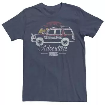 Мужская футболка Road Trip с Парком Юрского периода Licensed Character