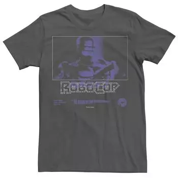 Мужская футболка RoboCop Part Man Part Machine All Cop с плакатом кандзи Licensed Character
