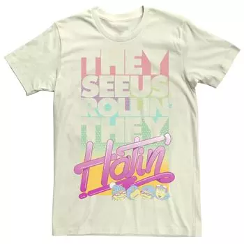 Мужская футболка Rocket Power See Us Rollin' Retro Group Licensed Character