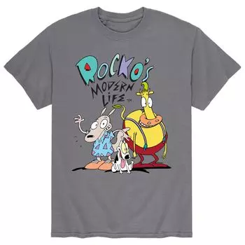 Мужская футболка Rocko's Modern Life Group Licensed Character