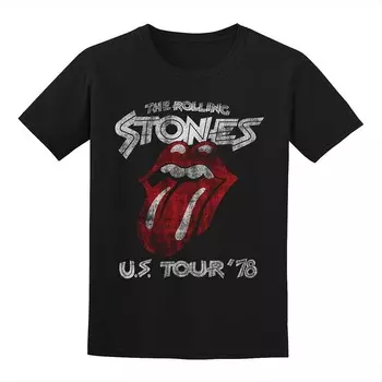 Мужская футболка Rolling Stones Licensed Character, черный