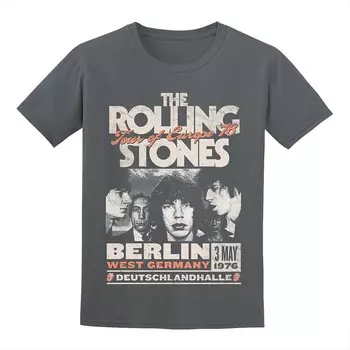 Мужская футболка Rolling Stones Licensed Character, цвет Charcoal