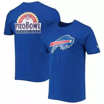 Мужская футболка Royal Buffalo Bills 1988 Pro Bowl New Era