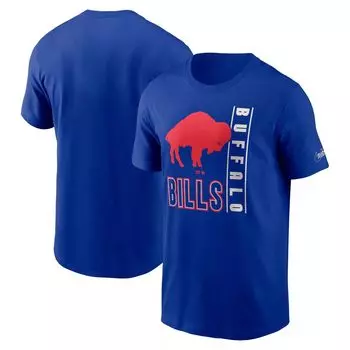 Мужская футболка Royal Buffalo Bills Lockup Essential Nike