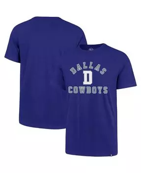 Мужская футболка royal dallas cowboys varsity arch throwback '47 Brand