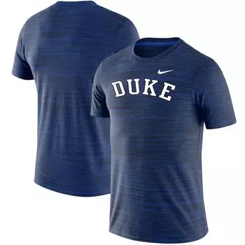 Мужская футболка Royal Duke Blue Devils Big & Tall Velocity Space Dye Performance Nike