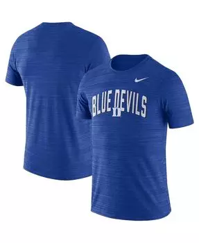 Мужская футболка royal duke blue devils game day sideline velocity performance Nike