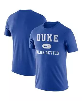 Мужская футболка Royal Duke Blue Devils Team Arch Nike, синий