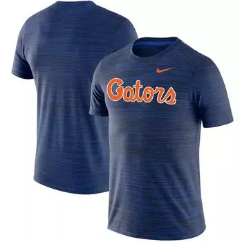 Мужская футболка Royal Florida Gators Big & Tall Velocity Space Dye Performance Nike