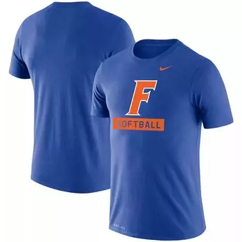 Мужская футболка Royal Florida Gators Softball Drop Legend Performance Nike