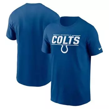 Мужская футболка Royal Indianapolis Colts Muscle Nike