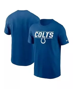 Мужская футболка Royal Indianapolis Colts Muscle Nike, синий