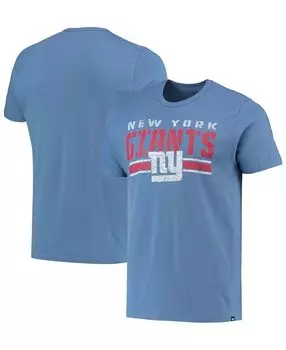Мужская футболка royal new york giants team в полоску '47 Brand, мульти
