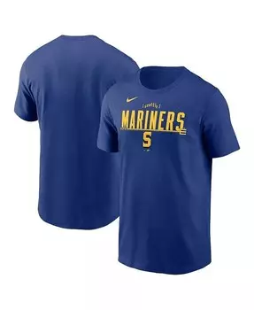 Мужская футболка Royal Seattle Mariners City Connect Nike, синий