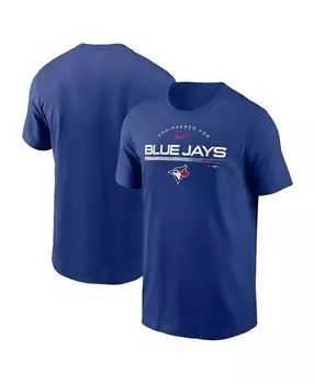 Мужская футболка Royal Toronto Blue Jays Team Engineered Performance Nike, синий